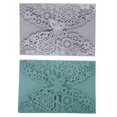 thumbnail image 2 of 20 Pcs Carved Butterflies Romantic Wedding Party Invitation Card Envelope, 10 Pcs Silver Charcoal & 10 Pcs Blue Green, 2 of 8