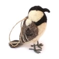 thumbnail image 6 of De Kulture Works Wool Sparrow Needle Felted Ornament, Gray, 1 Piece, 6 of 6