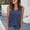 Dark Blue, variant on Rove Studio Women’s V-Neck Tank Top, Casual Sleeveless Loose Fit Camisole, Soft Stretch Solid Color Basic Layering Vest For Daily Wear Beige XXXL