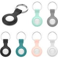 thumbnail image 3 of 6 Pack Silicone Case Compatible with Apple AirTags 2021 with Keychain Ring Protective Cover Holder for AirTags Tracker, 3 of 7