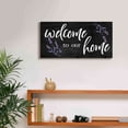 thumbnail image 5 of Epic Graffiti 'Welcome to Our Home    ' by Susie Boyer, Giclee Canvas Wall Art, 24"x12", 5 of 8