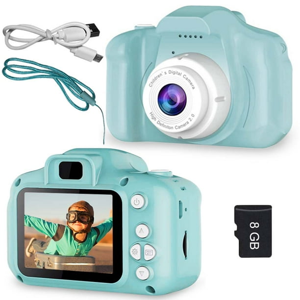 Jouets mini caméra pour enfants pour garçons/filles de 3 4 5 6 7 8 9 10 11  12 ans, caméra numérique pour enfants avec vidéo, cadeaux de Noël,  d'anniversaire et de fête