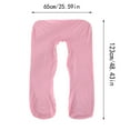 thumbnail image 3 of 100Fens U-shaped Maternity Pillow Pillow Cover Washable Removable Maternity Pillow Cover, 3 of 4