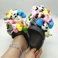 thumbnail image 4 of Women's Summer Cartoon Finger Puppet Slippers - Funny and Cozy Animal-Themed Indoor Shoes for Girls & Adults, 4 of 5