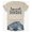 Beige, variant on Women's Casual Graphic Print Crew Neck Short Sleeve Tee Top with Basketball Letter Design for Everyday Wear