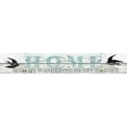 thumbnail image 2 of Robinson, Carol 14x6 Black Ornate Wood Framed with Double Matting Museum Art Print Titled - Shiplap - Home, 2 of 4