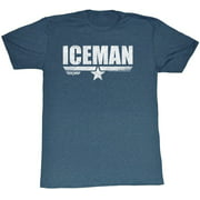 Top Gun 1980's Military Action Movie Vintage Style Iceman Adult T-Shirt