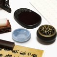 thumbnail image 4 of Blue Ceramic Ink Brush Washer for Home Use Ink Brush Washing Tool, 4 of 4