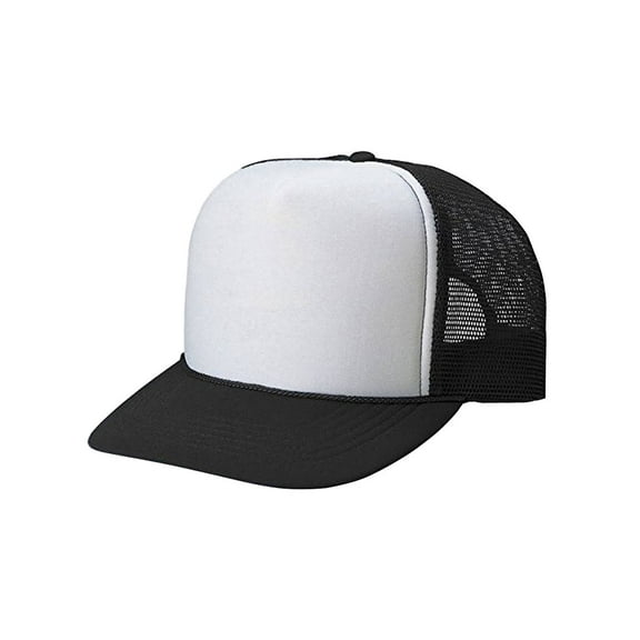 Trucker SUMMER MESH CAP, White Black