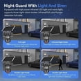 thumbnail image 5 of Smart WiFi Solar Security Camera, Triple Lens, Supports 360° Panoramic Tracking, Infrared Night Vision, and Two-Way Audio - Solar & Battery Powered (Memory Card Not Included), 5 of 9