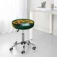 thumbnail image 5 of Sunflowers in Bucket Round Bar Stool Seat Covers, Elastic Round Chair Cover Stool Seat Slipcover Bar Stool Cushions Round Pad for 12-14 inch, 5 of 5