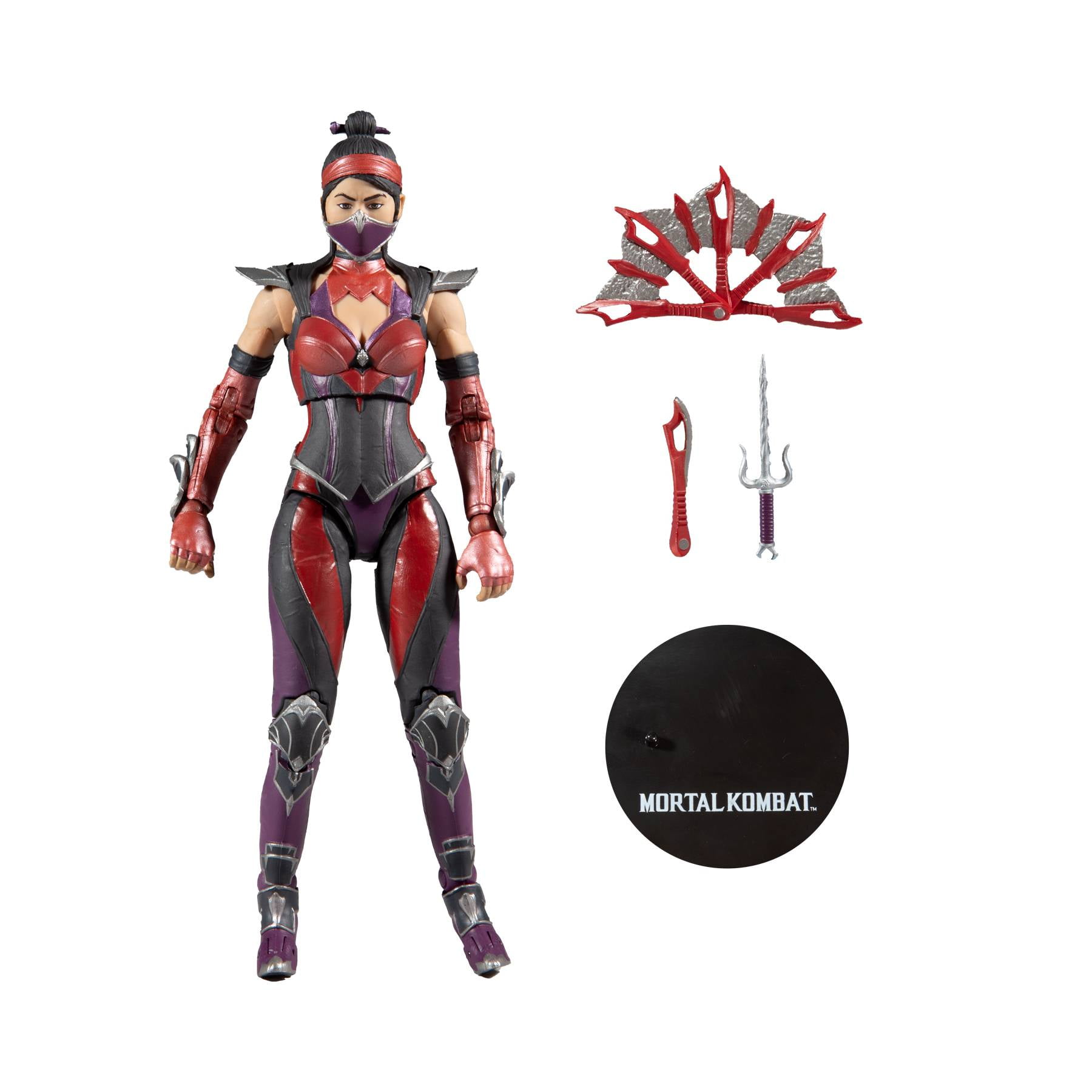 2021 McFarlane Toys Mortal Kombat Limited Walmart Figure Kitana Battle Kahnun for sale online 