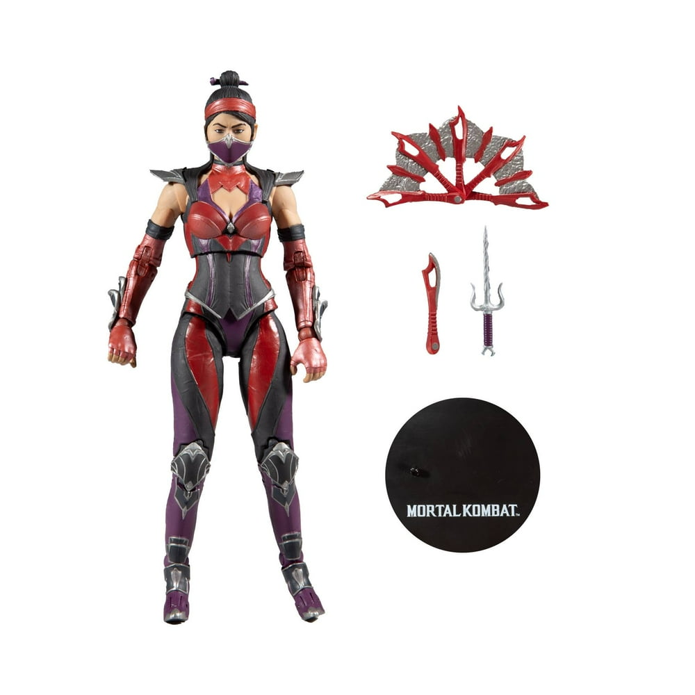 Mortal Kombat 7" Figure KITANA Battle Kahnun Limited Edition Walmart