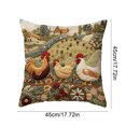 thumbnail image 3 of Cute Quadruped Patterns Cushion Cover Soft Throw Pillowcase Removable And Washable Pillowcase For Sofa And Chair Ideal Choice For Summer Sofa And Bedroom Decor, 3 of 6
