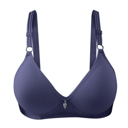 Mepaouo Women s Teardrop Push up Underwire Bra Sexy Plunge Seamless Supportive Tshirt Bras(Navy 36)