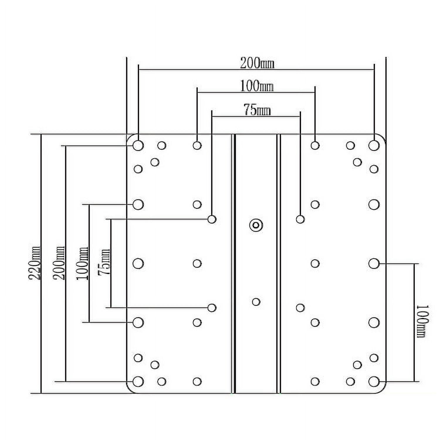 VideoSecu Articulating TV Wall Mount for 23"-40" Seiki SE32HY10 SE32HY27 SE40FH03 LCD LED Flat Panel Bracket ML510B B88