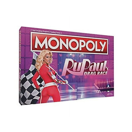 Monopoly RuPaul?s Drag Race | Officially Licensed Collectible Board Game | Play as Checkered Flag, Lipstick, Roll of Duct Tape, and More | Based On Hit Reality TV Series
