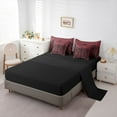 thumbnail image 5 of Castle Fairy Chic Floral Damask Bedding Comforter Set,Stripes Full Bedding Set, 5 of 8