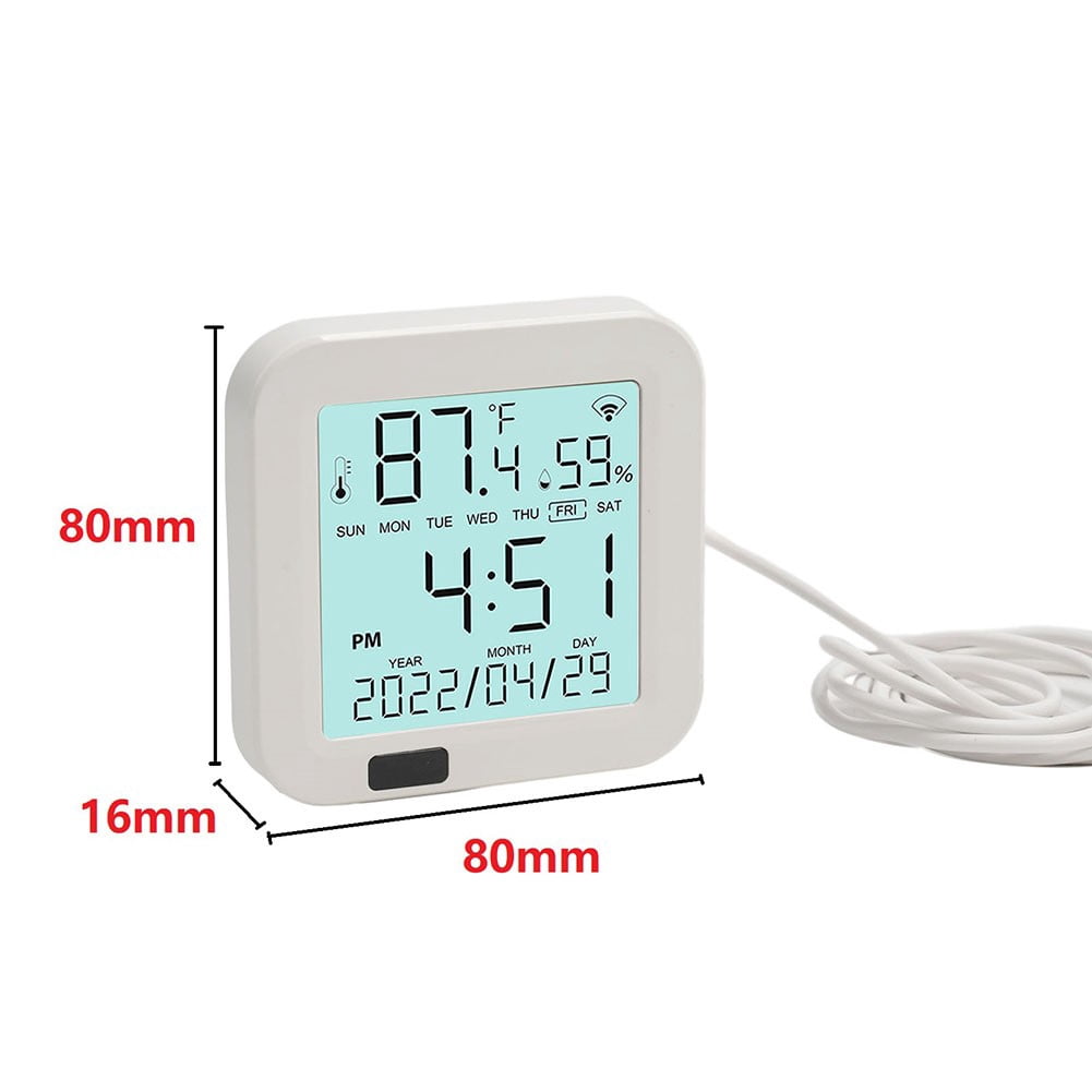 For Tuya Room Thermometer Smart Thermometer and Hygrometer Humidity Sensor