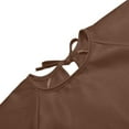 thumbnail image 6 of Huowey Girls Boys Apron Long Sleeve Solid Color Front Pocket Jacket For Children Artist Painting Aprons Mid-Lengh Smocks,Coffee,2-4 Years, 6 of 8