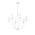 thumbnail image 6 of 12706-TWH Millennium Lighting Primrose - 6 Light Chandelier-22.75 Inch Tall and 30.5 Inch Wide-Textured White Finish, 6 of 6