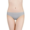 thumbnail image 2 of B91xZ Culottes Invisibles en Coton pour Femmes, Bikini Extensible Doux, Gris TTG, 2 of 5