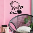 thumbnail image 6 of 1pc Iron Wall Art Decorations for Front Porch Living Room Kitchen Matte style Human 227x252x1mm, 6 of 7