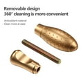 thumbnail image 3 of Mistaha 54mm Stainless Steel Coffee Machine Filter Holder Portafilter Professional Coffee Accessory Reusable Utility Tool, 3 of 8