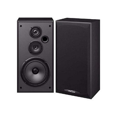 Pioneer S-H252B-K - Speakers - 100 Watt - 3-way - black