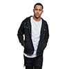 Layer Hoodie Ripped Black