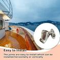thumbnail image 4 of mmirethe Boat Stainless Steel Swivel Fittings Tube Hardware Top Hand Rail Handrail Stanchion Converter Adapter Accessory, 4 of 6