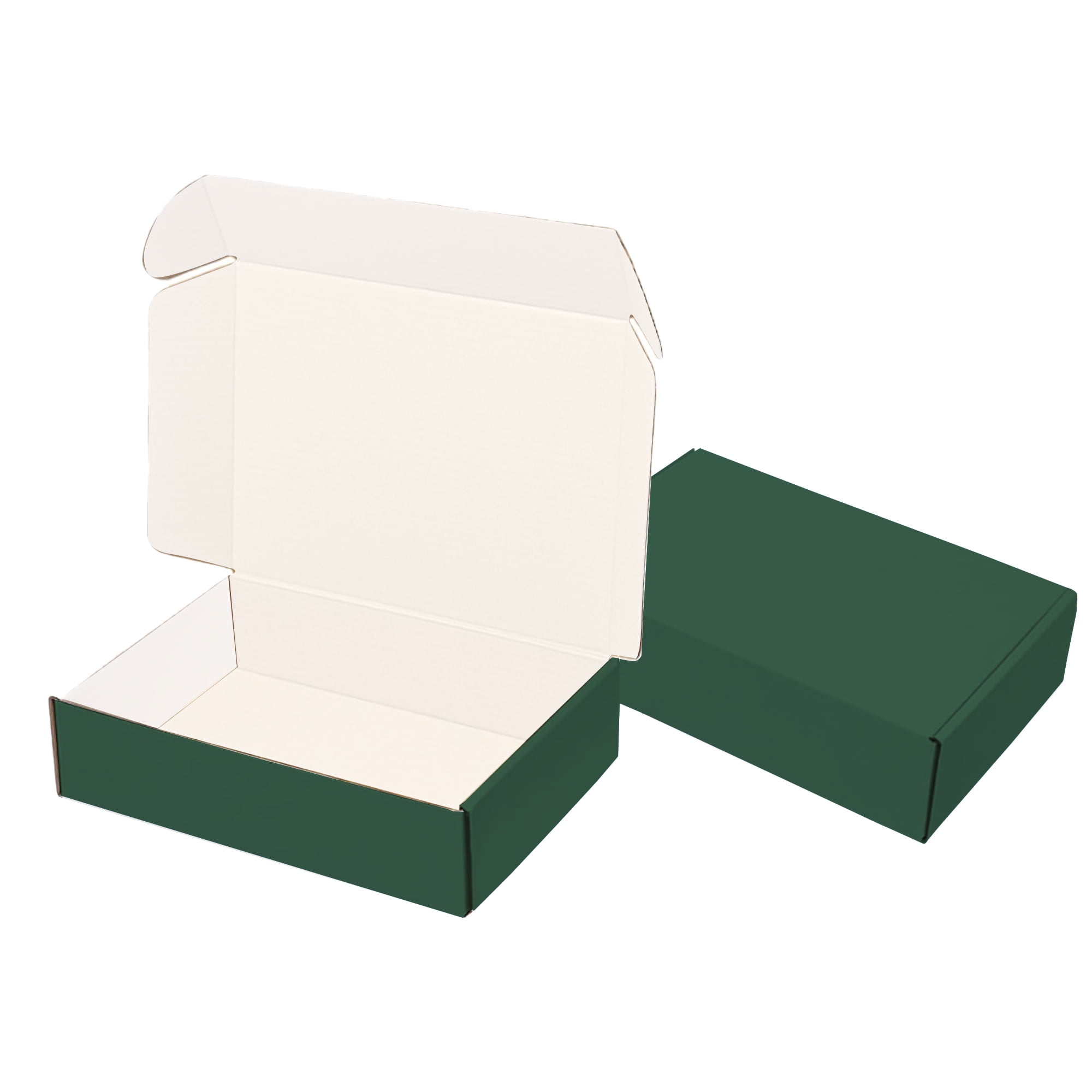 Ucanpack Heavy Duty Boxes For Moving Deluxe Mailer Box Small, Green, 6 x 6 x 6" - 50 Pcs