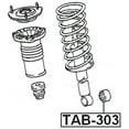 thumbnail image 2 of Febest FRONT SHOCK ABSORBER BUSHING # TAB-303 OEM 90389-12016, 2 of 2