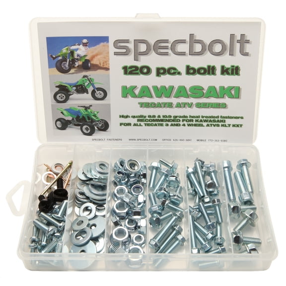 Kawasaki Tecate 3 & 4 Wheel ATVs 120Pc Kit