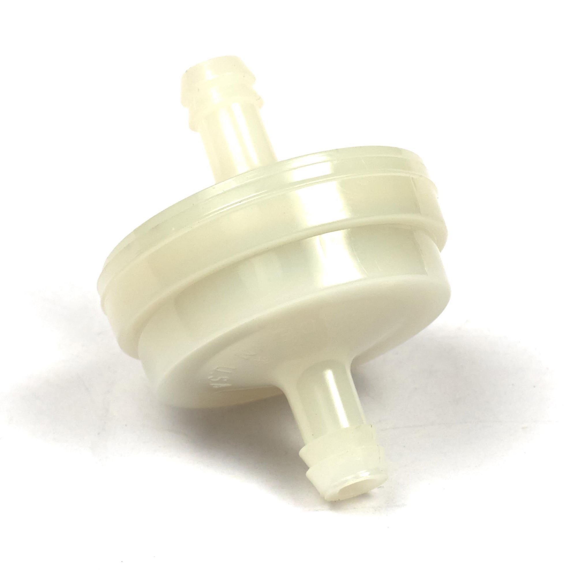 Round Inline Fuel Filter Compatible with Snapper, John Deere Lawn