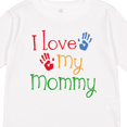 thumbnail image 4 of Inktastic I Love My Mommy Handprints Boys or Girls Long Sleeve Toddler T-Shirt, 4 of 5