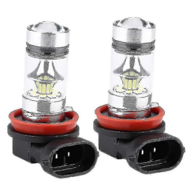 2x H8 H9 H11 6000k Super White 100w Led Headlight Bulbs Kit Fog Car Driving Light - Ri