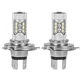 thumbnail image 1 of 2Pcs Fog Lights H4 LED Fog Light Bulbs 12V 80W 6000K Motorcycle Front Fog Light Bulbs 1500LM Electric Cars Light, 1 of 7