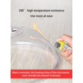 thumbnail image 2 of WENWELL - Cubierta antisalpicaduras para microondas, para alimentos, tapa transparente para microondas, con asa, cubierta para platos esencial para el hogar y la cocina, sin BPA, pl&aacute;stico s, 2 of 9