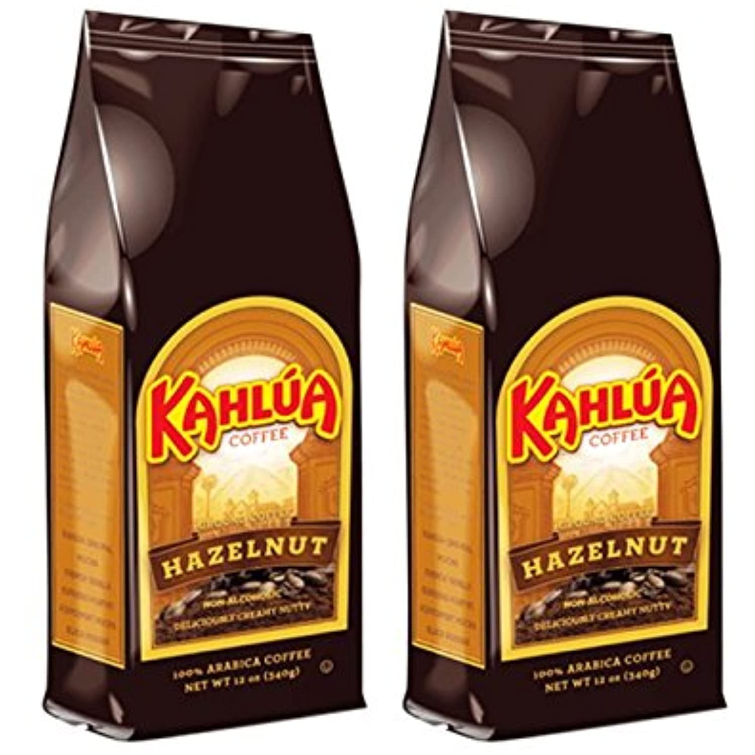 Kahlua Hazelnut Ground Coffee (2 Bags/12 Oz)