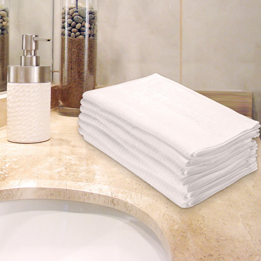 35X75cm LIVINGbasics® Premium 100% cotton 8-Piece Hand Towel set 