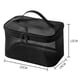 thumbnail image 3 of Bolsa de cosméticos de malla de nailon, caja de maquillaje de secado rápido para vacaciones (negro de doble capa) Ndcxsfigh Cuidado Belleza, 3 of 7