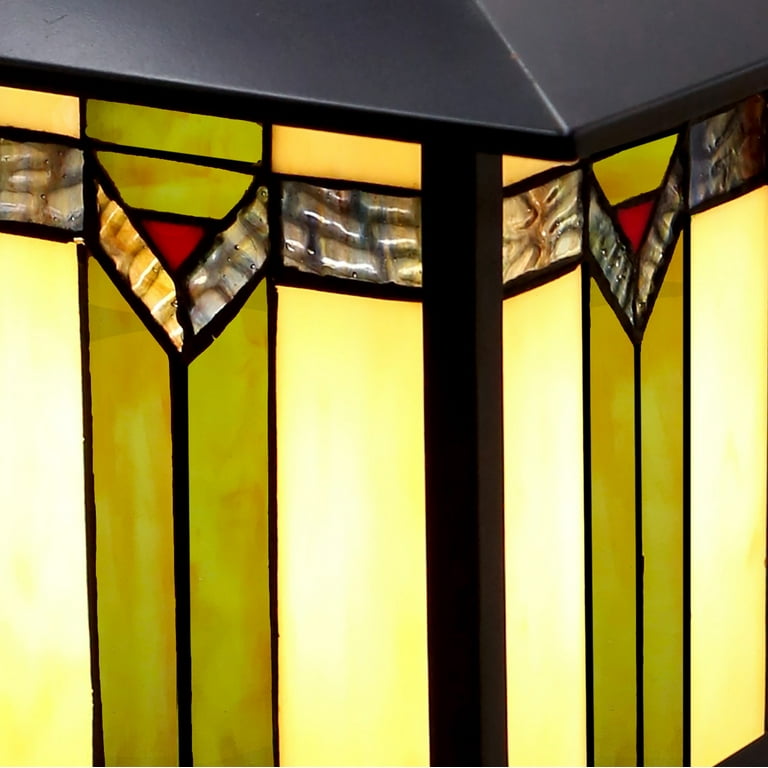 Stained glass cheap outdoor light