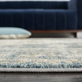 thumbnail image 4 of Safavieh Valencia Leyla Medallion Polyester Area Rug, Blue/Gold, 8' x 10', 4 of 11