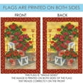 thumbnail image 5 of Toland Home Garden Polka Dot Geraniums Flower Welcome Flag Double Sided 12x18 Inch, 5 of 5