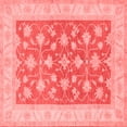 thumbnail image 1 of Ahgly Company Indoor Square Oriental Red Traditional Area Rugs, 8' Square, 1 of 4