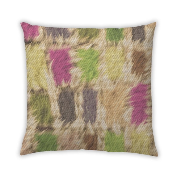 Ahgly Company Indoor Square Contemporary Throw Pillow, 18 inch by 18 inch