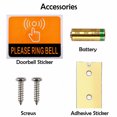 thumbnail image 3 of Transemion 110DB Wireless Doorbell Waterproof home Door Bell battery 1 button 1 2 3 Receiver, 3 of 6