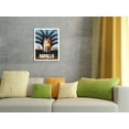 thumbnail image 4 of Rapallo Italy - Vintage Travel Poster by Mario Puppo c.1947 - Japanese Unryu Rice Paper Art Print (Unframed) 17 x 22 in, 4 of 4