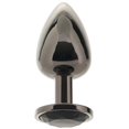 thumbnail image 1 of Black Gem Anal Plug in Large, 1 of 5